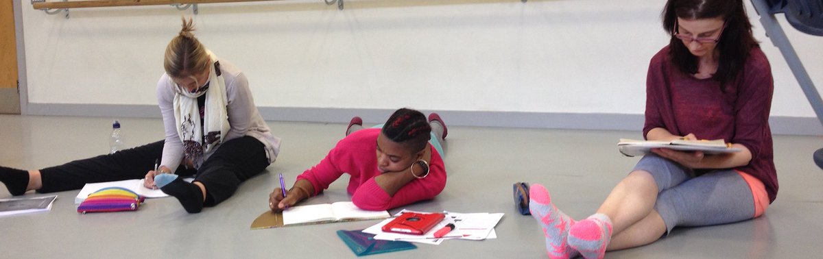 Find out about the Dancing &amp; Writing course leaders Helen Kindred &amp; Adesola Akinleye on our website mdx.ac.uk/courses/cpd/da…