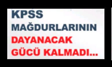 #2010KpssReisMüjdesi