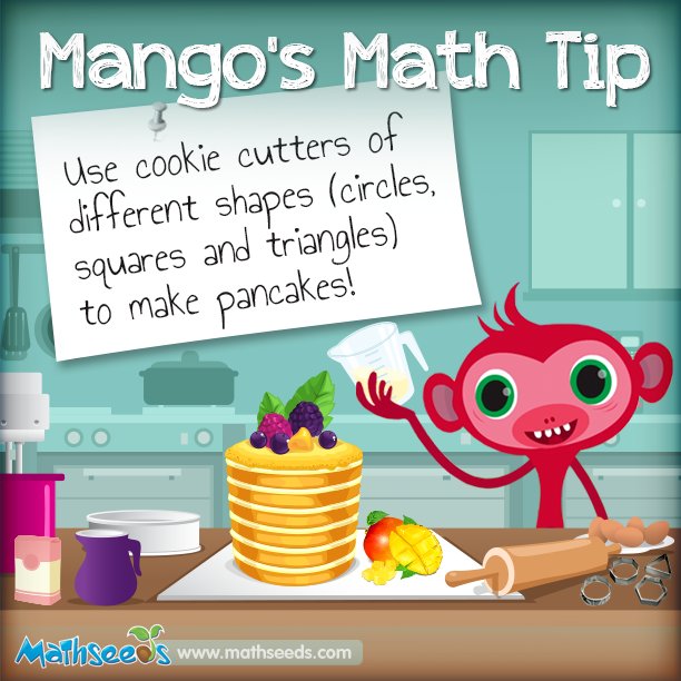 Here's a delicious way to explore geometry with your child!