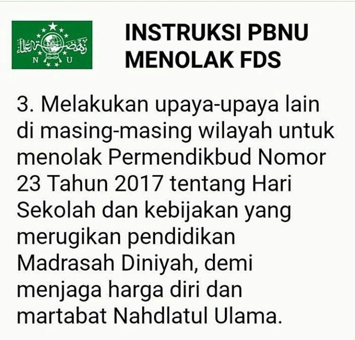 pacpwj's tweet photo. Ipnu Ippnu #TolakFullDaySchool 
#jihadTolakFDS https://t.co/2foKOnGRjf
