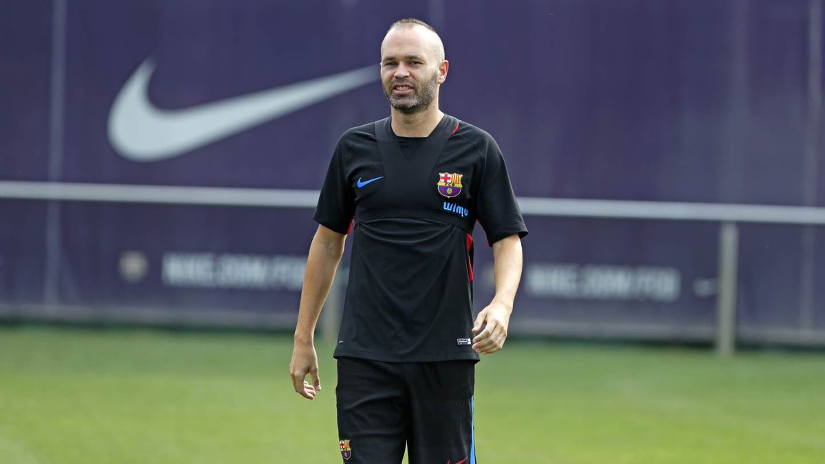 Andrés Iniesta NO SE ENTRENA con permiso del técnico.
