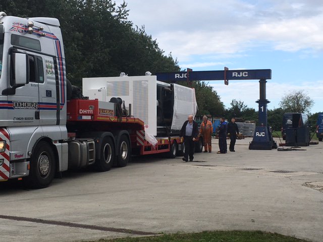BritishgasketsX's tweet photo. The rest of the 1100T @NegriBossiUK #press has been delivered today. #plastics #injection #moulding https://t.co/q6RFv3d2La