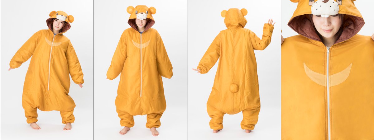 カドカワストア 本日予約締切 New Game 青葉の寝袋 風ルームウェア コミックマーケット92 カドカワストア限定 作中で青葉が着用した くまさん寝袋 をイメージしたルームウェア 本日予約締切になりますので お忘れなく ニューゲーム T