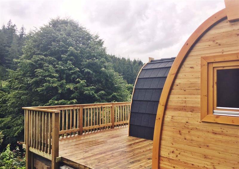 LogCabinsSW's tweet image. A beautiful shot of one of our camping snugs in the summer rain 
#cornishweather #glamping