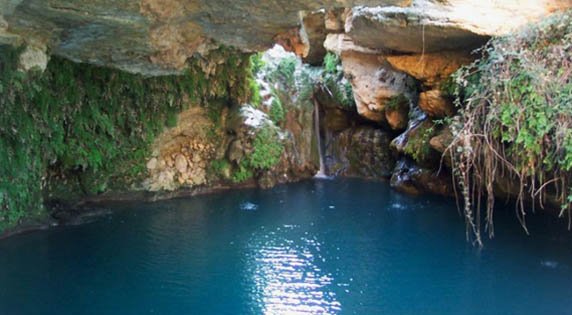 EuromarinaSpain's tweet photo. Salto del Usero is one of the most beautiful landscapes of #Murcia. https://t.co/SaLWscRL4E #Bulllas #CostaCálida #Spain https://t.co/0lJRXVnxGH