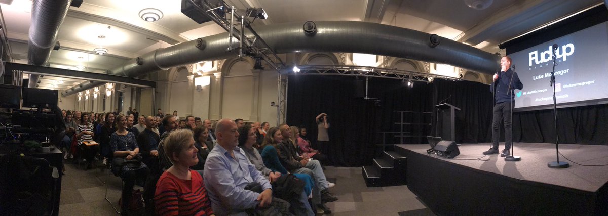 grpgrp_'s tweet photo. .@LukeWMcGregor sharing the worst best failures of his 10-year career as an actor/comedian/hero #fuckupnightsmelb #mifftalks https://t.co/P8mMUdVT6x