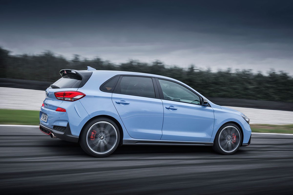 HyundaiEurope's tweet photo. .@autobild delivers its verdict on the "sporty" i30 N in a first-look video review (DE) https://t.co/Qy6ag7suCp https://t.co/R86X7HemCE
