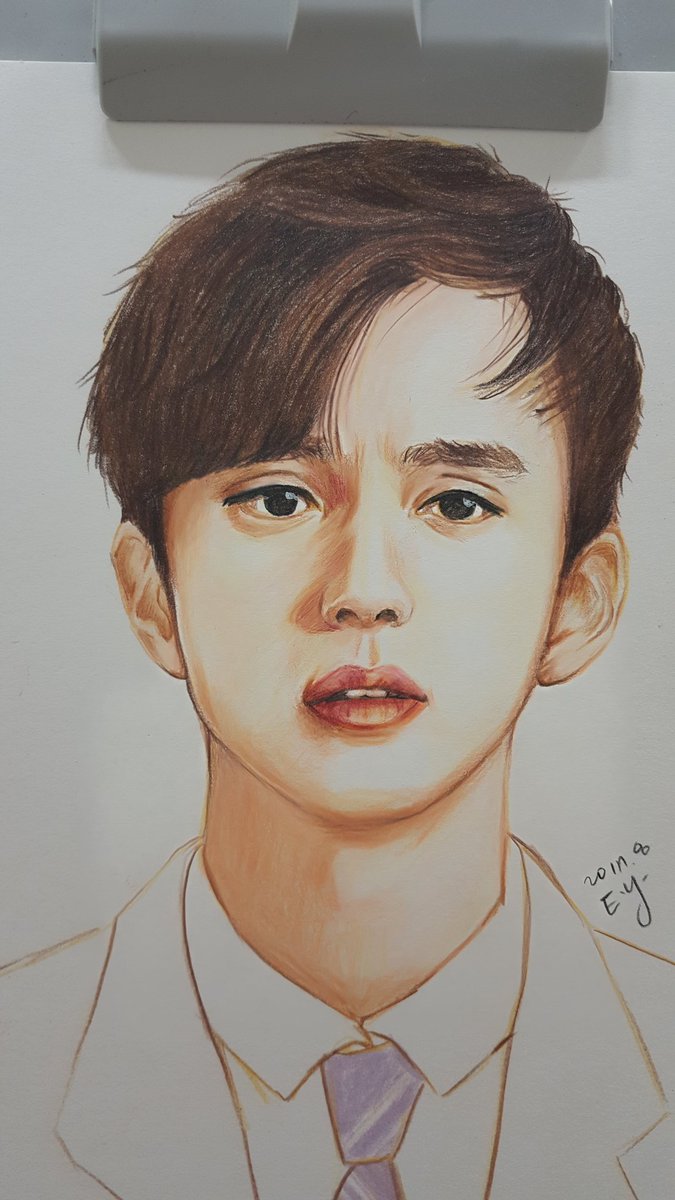 sese688's tweet photo. 유승호 유성색연필 인물화. 슬픈 인상이 될까 걱정되네요 ~;; 

#인물화 #유성색연필 #프리즈마 #원데이클래스 #대전 #취미 #성인미술 #연예인그리기 #연필화 #연필드로잉 #소묘 #인물화기초 
#colorpencil #유승호
#공방
#중리동 https://t.co/dW45DSxCcU