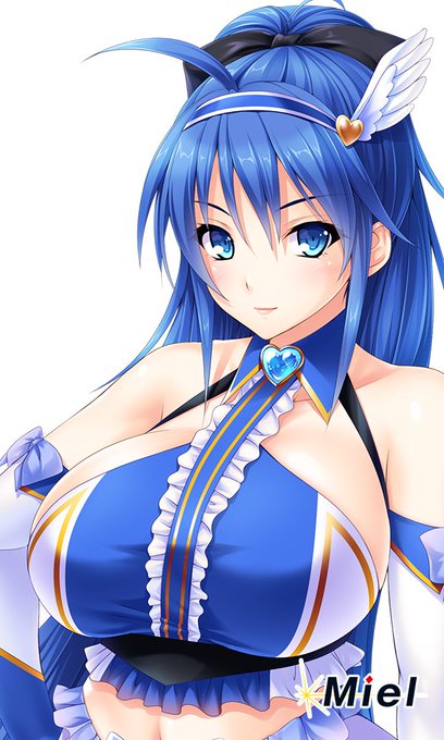 秋発売予定のタイトルの立ち絵です。
おチ○ポに負けない!系戦う魔法少女モノです。 