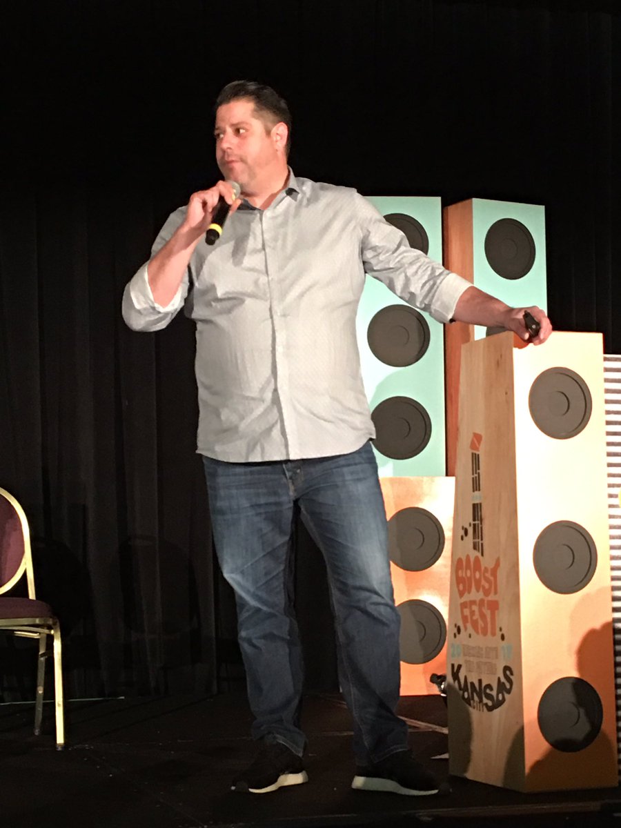 jvkisner_SPG's tweet photo. #boostfest2017 @JayMiglionico presenting to #Boostnation #ownthe mike #powerregion https://t.co/zwk3OLkpnr