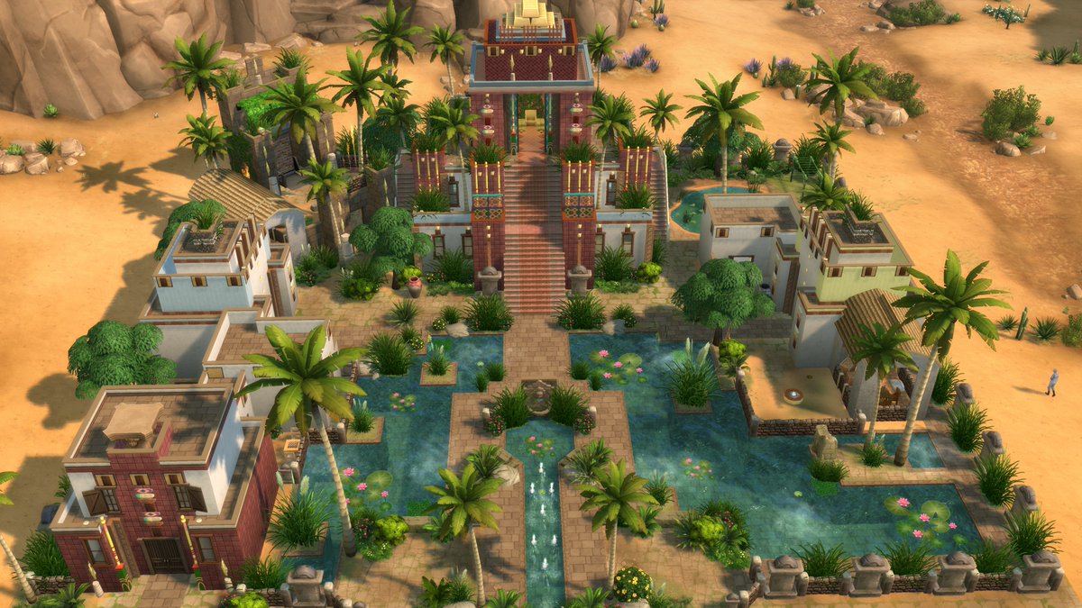 Larifari2009's tweet image. Lush Aztec Village is on #thesims 4 gallery now - id=Larifari2009 - tinyurl.com/yblm826p - as always nocc and nomoo :)