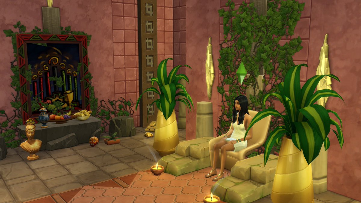 Larifari2009's tweet image. Lush Aztec Village is on #thesims 4 gallery now - id=Larifari2009 - tinyurl.com/yblm826p - as always nocc and nomoo :)