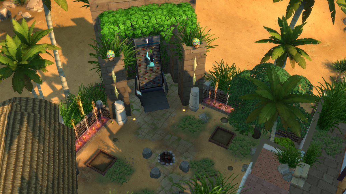 Larifari2009's tweet image. Lush Aztec Village is on #thesims 4 gallery now - id=Larifari2009 - tinyurl.com/yblm826p - as always nocc and nomoo :)