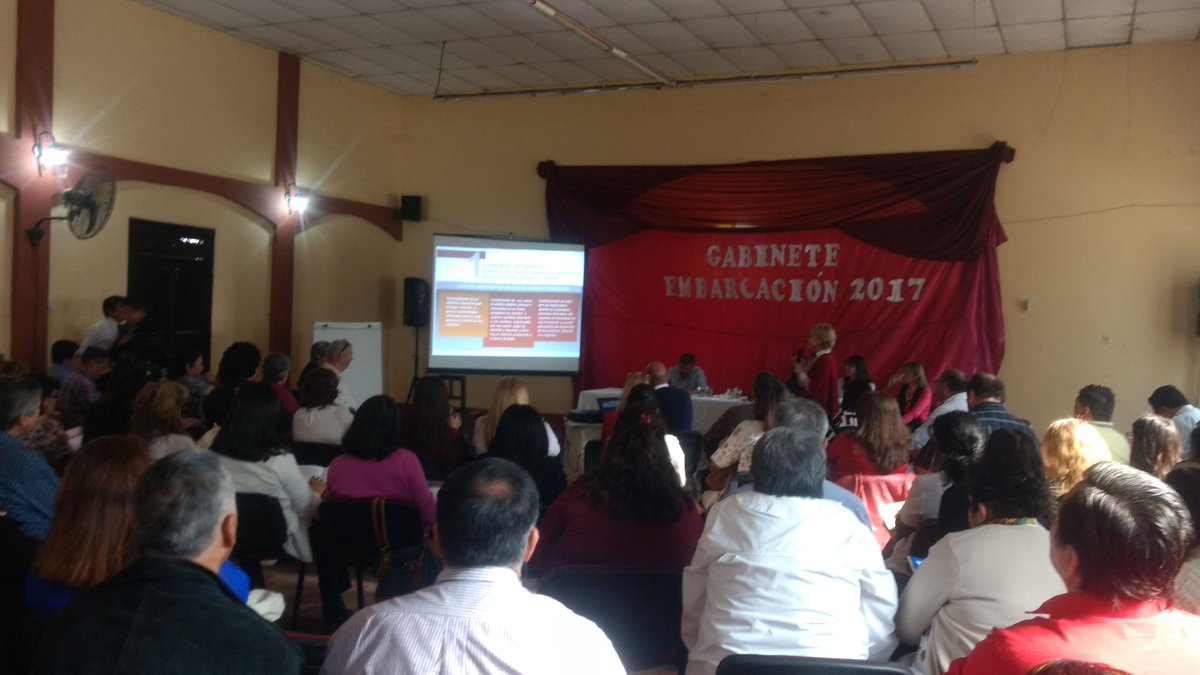 Ahora| en Embarcación el gabinete de educación Trabaja #EnTerritorio consolidación del sistema educativo <a href="/aniberruezo/">analia berruezo</a>