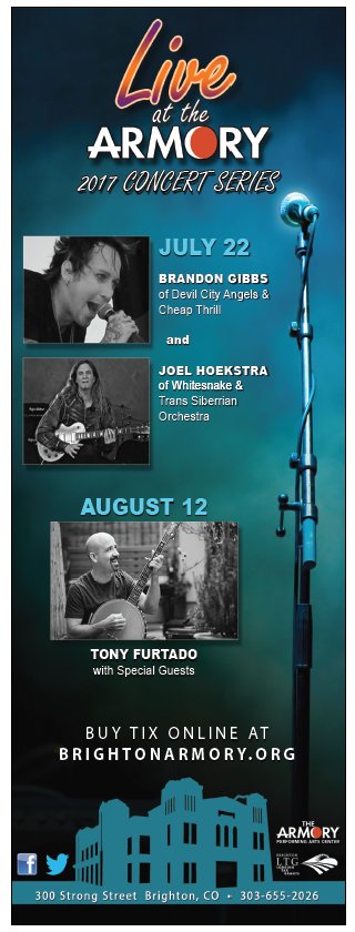 Live at <a href="/BrightonArmory/">The Armory</a> - 2017 Concert Series! Save the Dates! Coming up next <a href="/tonyfurtado/">Tony Furtado</a> - bit.ly/2u4YyDh