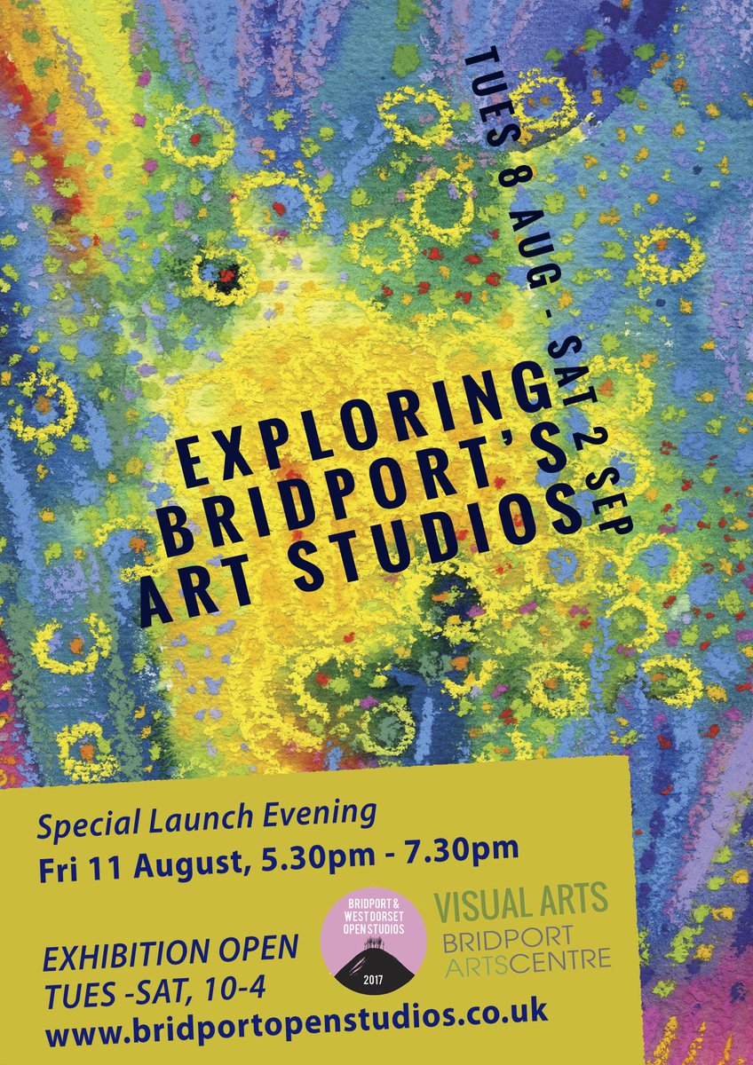 BridportOS's tweet image. TOMORROW! Art, Music &amp;amp; Flowers @BridportArts! Join us from 5:30 to kick off Bridport Open Studios 2017 with special exhibition launch night