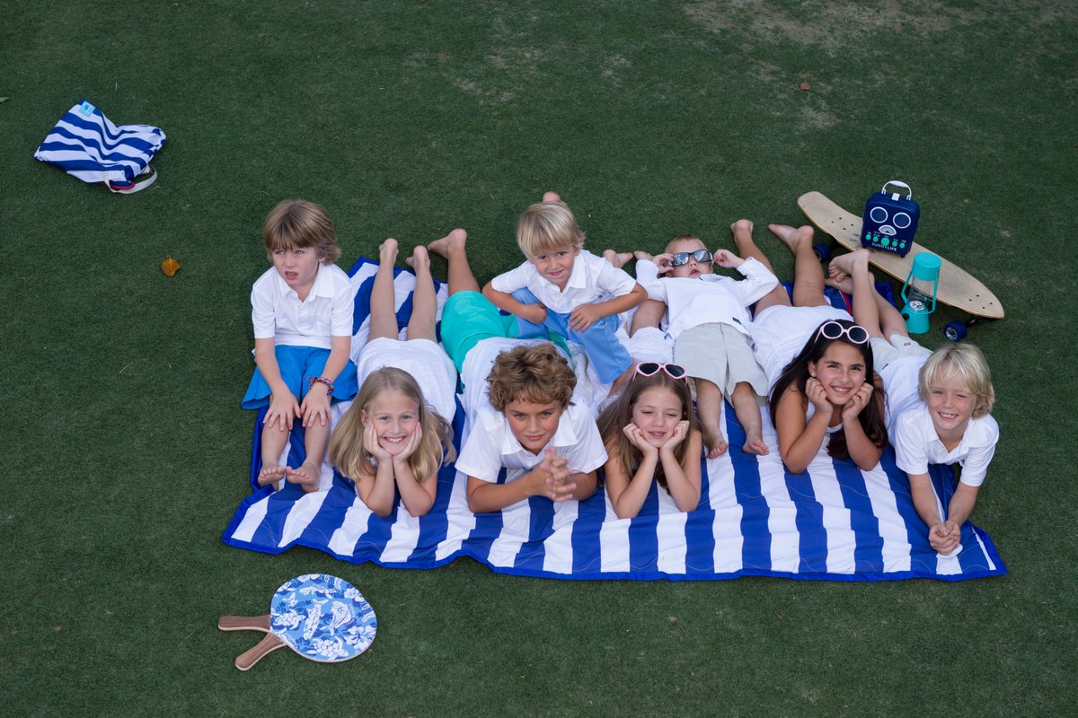 When you can fit 8 kiddies, comfortably on our <a href="/nikiani_inc/">Nikiani</a> <a href="/Palmbeachcrew/">Palm Beach Crew</a> “#BrilliantBlanket”!