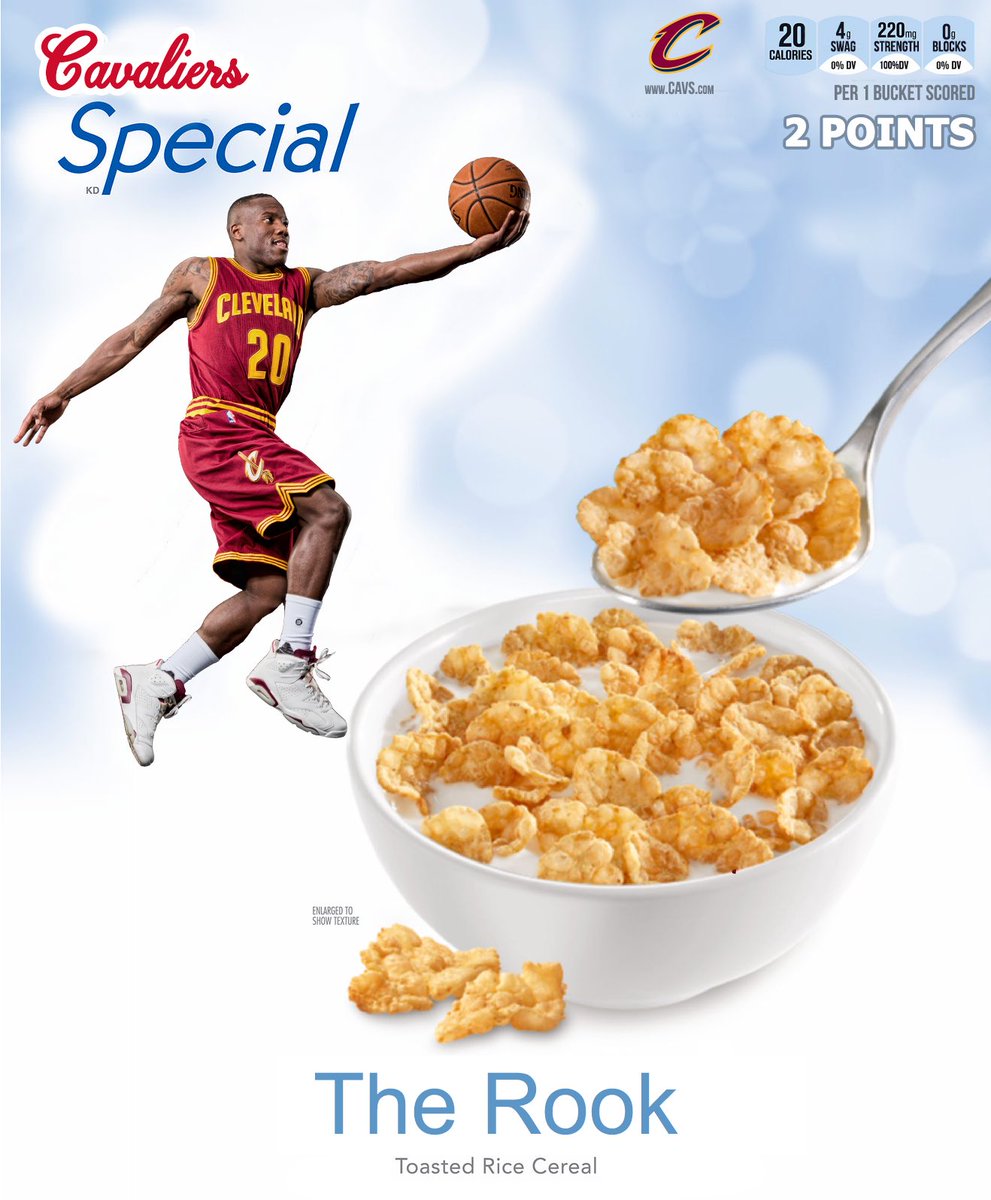 Anyone enjoying their #NBACereals this morning? We started the day with a bowl of Special Kay 🤘🏾