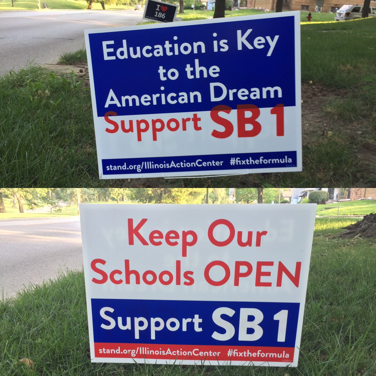 actionillinois1's tweet image. Seen on the street: Education is key to the American dream, support #SB1 Keep our schools open! #FixTheFormula 
action.stand.org/page/content/i…