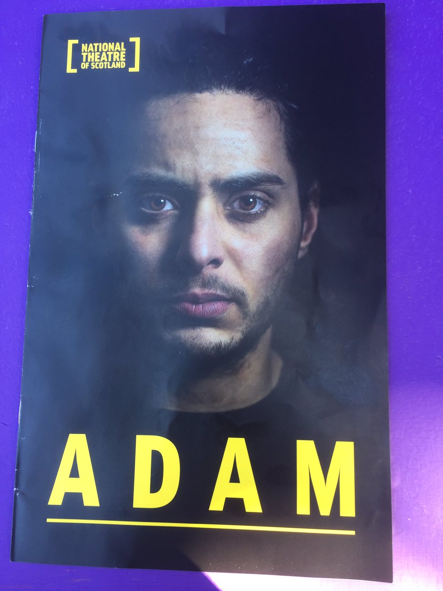 Very moved by <a href="/NTSonline/">National Theatre of Scotland</a> production of Adam <a href="/edfringe/">Edinburgh Festival Fringe</a> today.  Such a brave performance by Adam himself, a hero for trans and the non binary