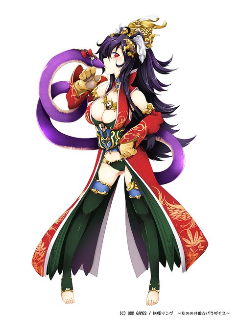 妖怪リングで描いた鵺ちゃん。これももう2年前か～(しみじみ 