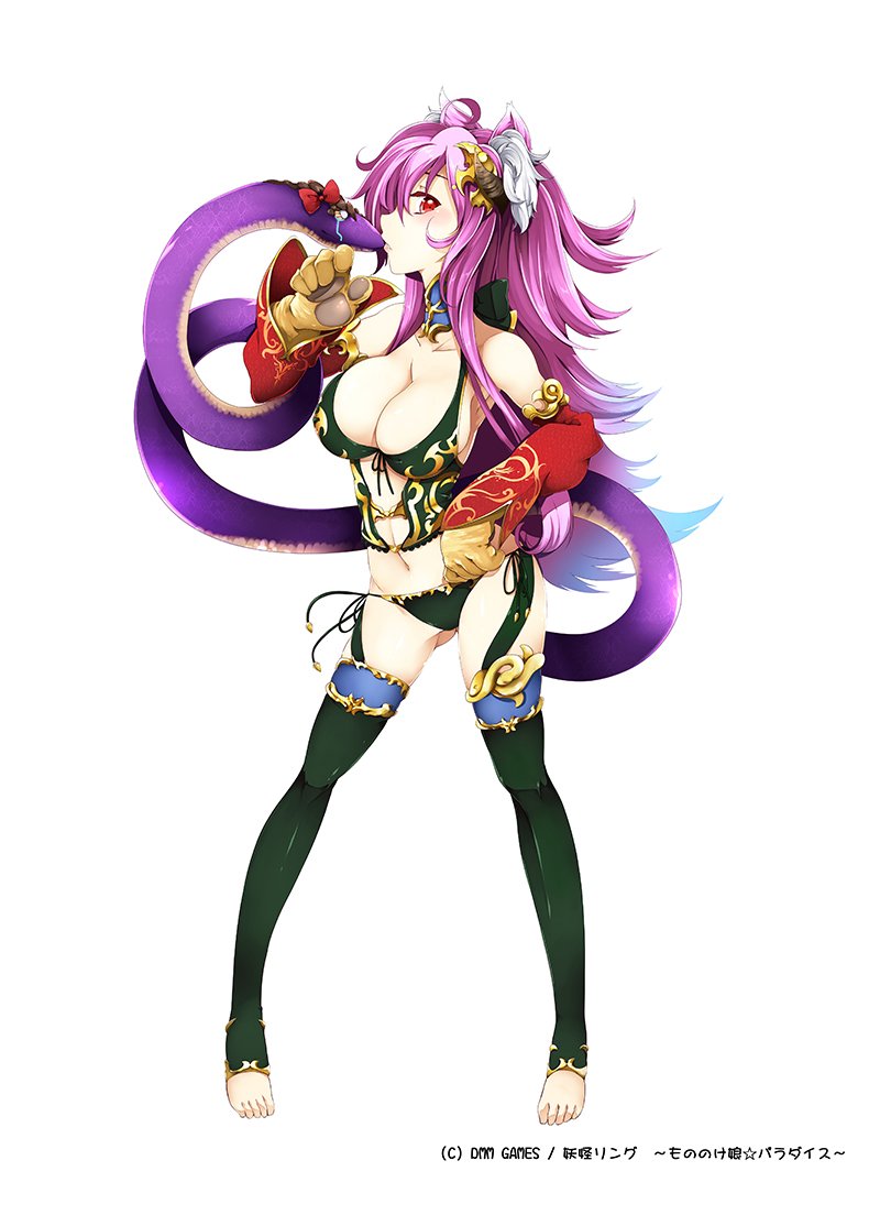 妖怪リングで描いた鵺ちゃん。これももう2年前か～(しみじみ 