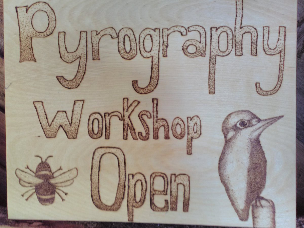 GGT_SWAY's tweet photo. Pyrography Workshops at Keyhaven Scout Hut which is in the Keyhaven car park, open to all age groups, this is part of the @hantsopenstudio https://t.co/8iMpnYwt2E