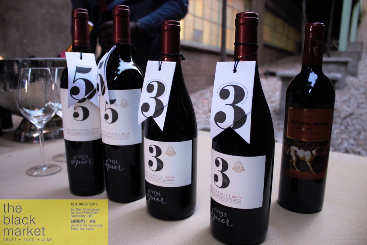 BlackMarket_JHB's tweet photo. Come try a premium selection of wines and bubbly this Saturday at The Black Market #TheBlackMarket #12August2017 https://t.co/bqT04L5aq3