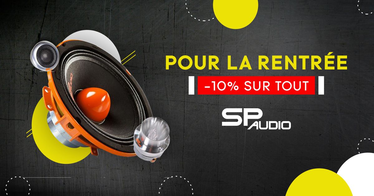 AcidAudioFr's tweet photo. 📢 SPECIAL RENTREE 📢 

🔊 -10% sur tout SP Audio
🚚   Livraison sous 48h  📦   Gratuite à partir de 75 euros d’achat. 
➠ https://t.co/VZWciJcdWr https://t.co/Y5urCO8yQo