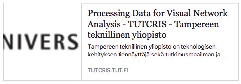 jnkka's tweet image. Facebook-jako #tutcris-järjestelmässä: olisi huomattavasti näppärämpää jos jakoon nousisi tekstiksi artikkelin tiivistelmä @TUT_Library