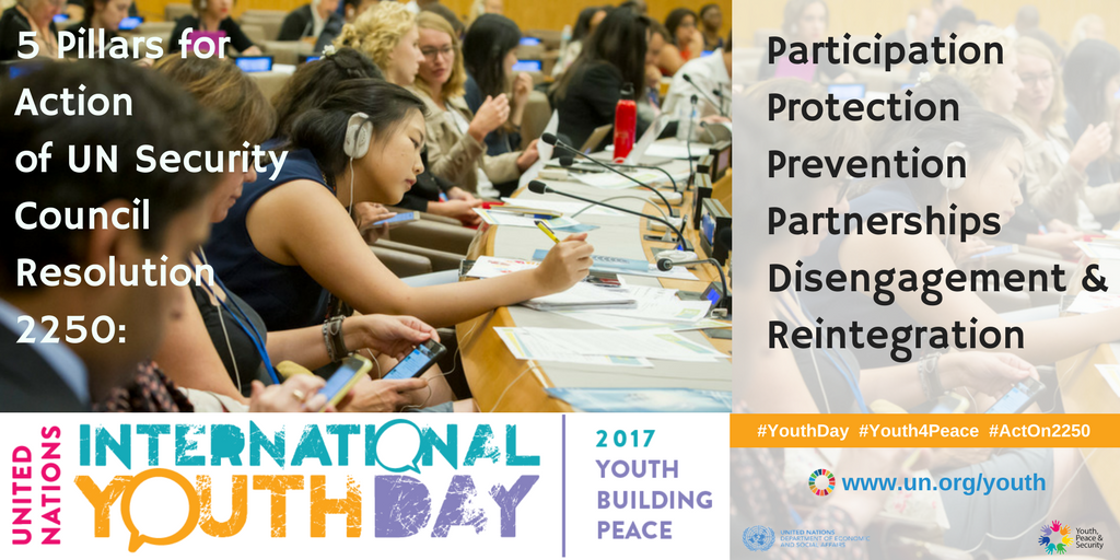 VolunteerCam's tweet photo. Celebrate International #YouthDay 2017 - Youth Building Peace! Learn more at https://t.co/rCpRq97khf #Youth4Peace https://t.co/jL5b2wCuPO