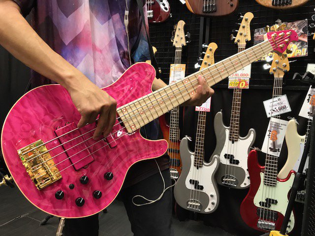 完成/納品】 本日、ご注文頂いておりました ESP GLAMBELLY をお渡し