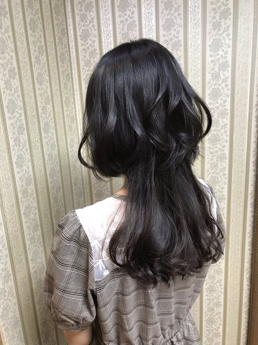 シャンテグラム على تويتر ヘアスタイル紹介 キレイな黒髪ロングヘアーに 上側はふんわりボブ 下部はロングヘアーを残したデザインカット ヘアアレンジ次第でミディアムボブ風に ハーフアップでサラリとロングヘアー風に出来るバリエーション豊かなスタイルです