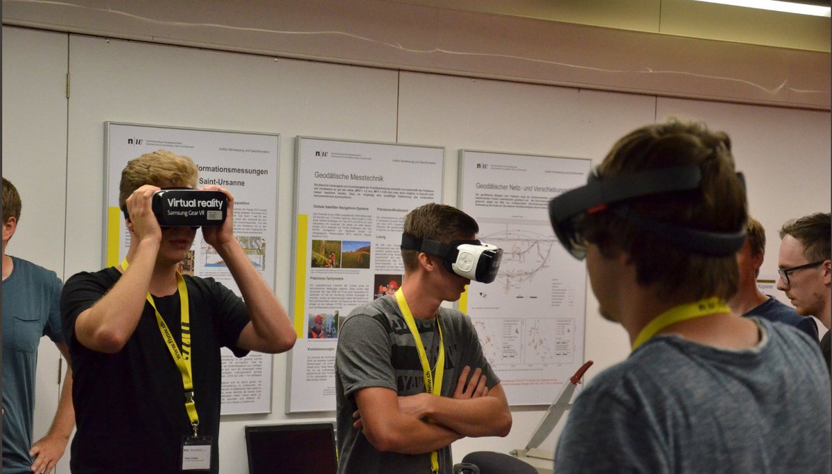 #Drohnen #AugmentedReality #VR #3Dprinting #Laserscanning uvm. Die Geomatik Summer School #GSS2017 begeistert: goo.gl/bnUrCi 😀