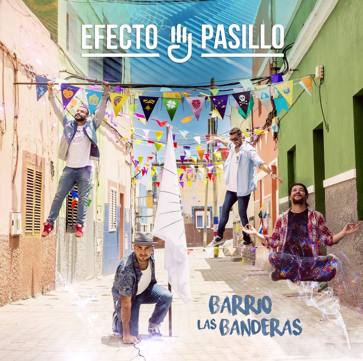 El 8 de septiembre sale a la venta el nuevo disco de <a href="/efectopasillo/">Efecto Pasillo</a> mientras vota por ellos con el ht #MiVoto40EfectoPasillo #CaritaDeBuena