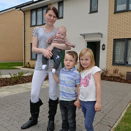 Derelict land in inner city #Leicester transformed into #energyefficient #SocialHousing bit.ly/PHTSaffron #community-led #Passivhaus