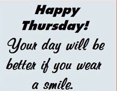 BatemanCoach's tweet image. 😊Smile😊Happy Thursday😊