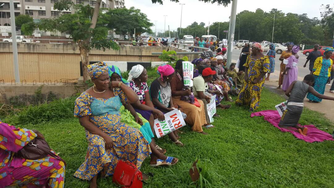 Buhari supporters protest in Abuja