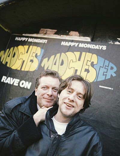 Sue_Charles's tweet image. Happy Mondays/Stone Roses/Charlatans...the Manchester scene was so exciting for teenagers in the late 80s. Thanks for the music #TonyWilson.