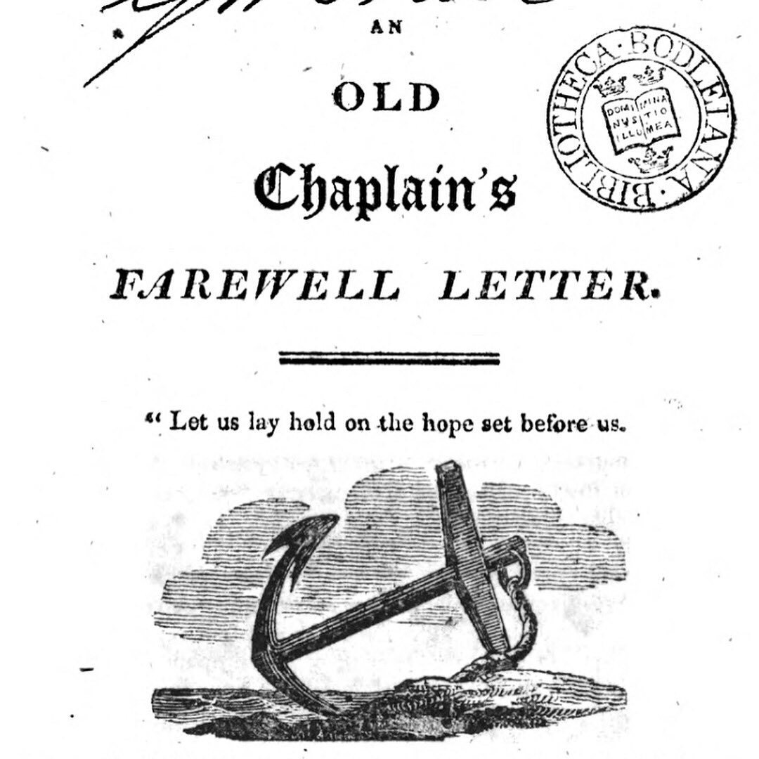penheadspublish's tweet photo. ⚓️📜✝️ "An Old Chaplain's Farewell Letter" FREE on Googlebooks. Published 1815, 202 years ago. 50-pages. #ThrowbackThursday #book #penheads https://t.co/Jcsu25CQSj