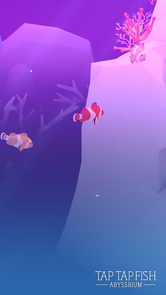 PandaAndyBro's tweet photo. My Red Clownfish:) 
#taptapfish
Download: https://t.co/BkPltl1Ejj just got this new game! It is awesome https://t.co/42yWpbEoqH