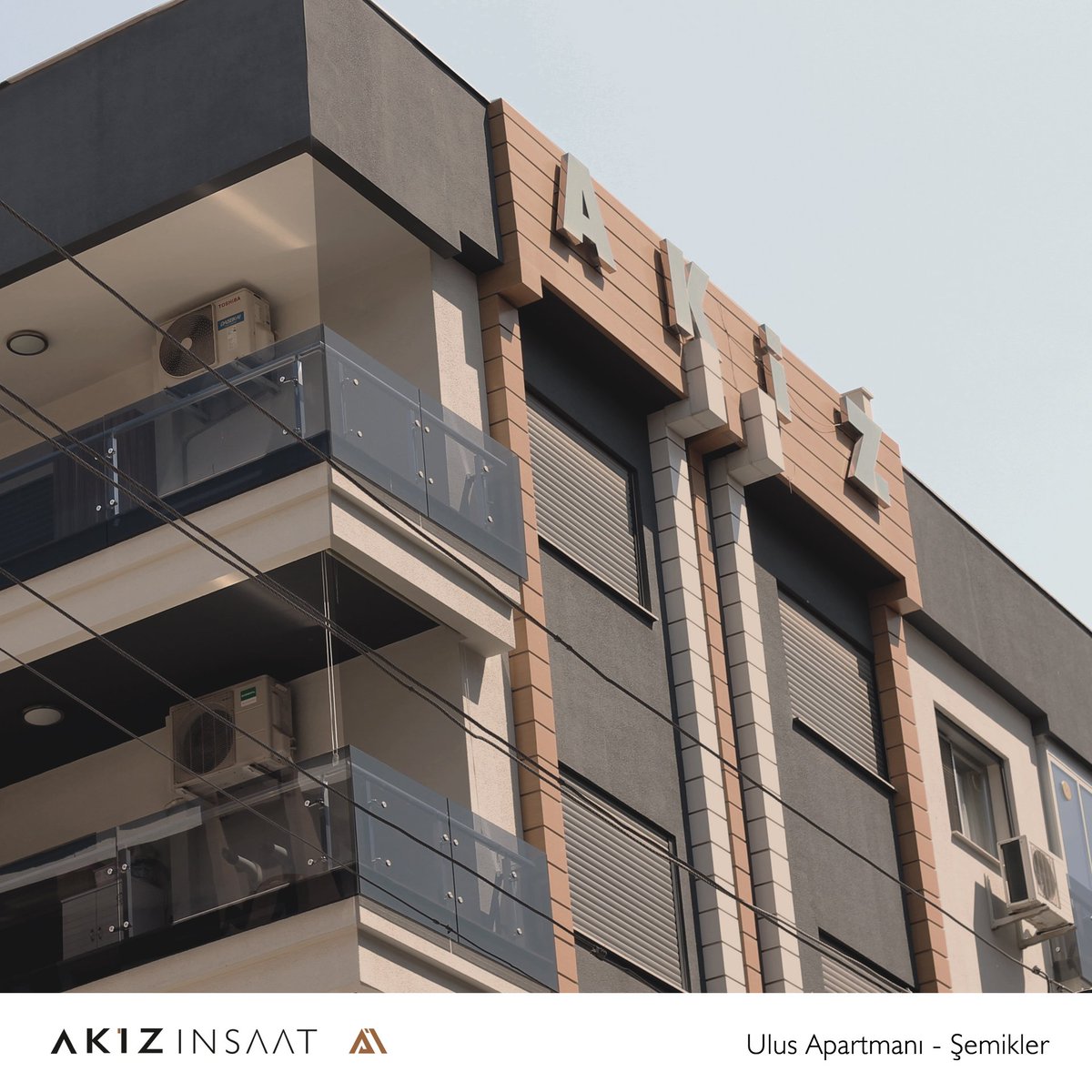 Kentsel Dönüşüm Projelerimizde arsa sahiplerinin isimlerini proje adları ile ölümsüzleştirdik. "Ulus Apartmanı, Şemikler" #akizinşaat