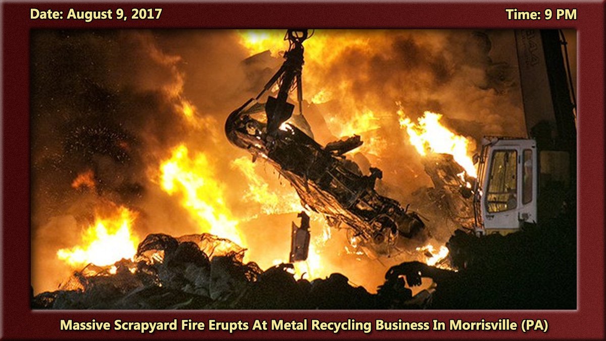 Sims Municipal Recycling Facility Fire Sims Municipal Recycling Facility Fire