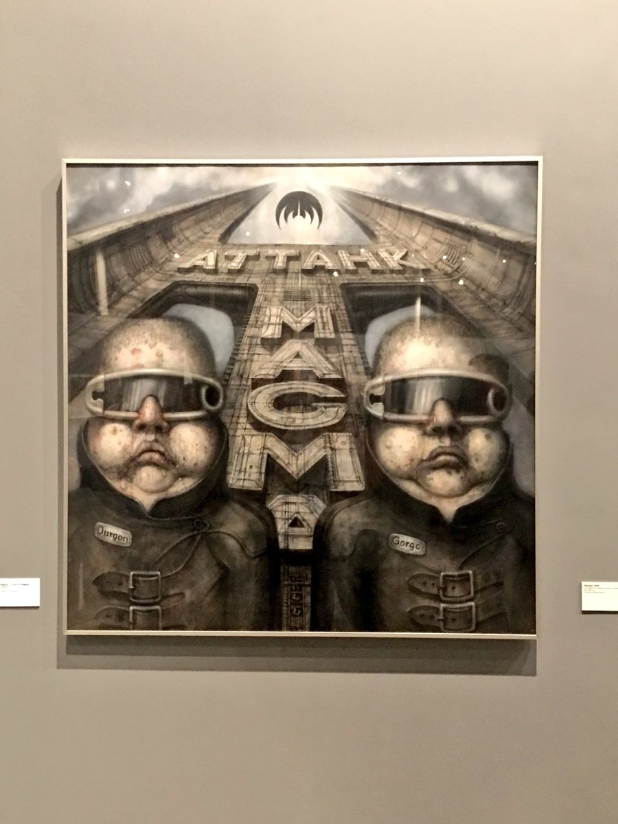 tragiconlytwin's tweet image. #magma #attahk #frenchprogrock #hrgiger #nantes #wellimpressed