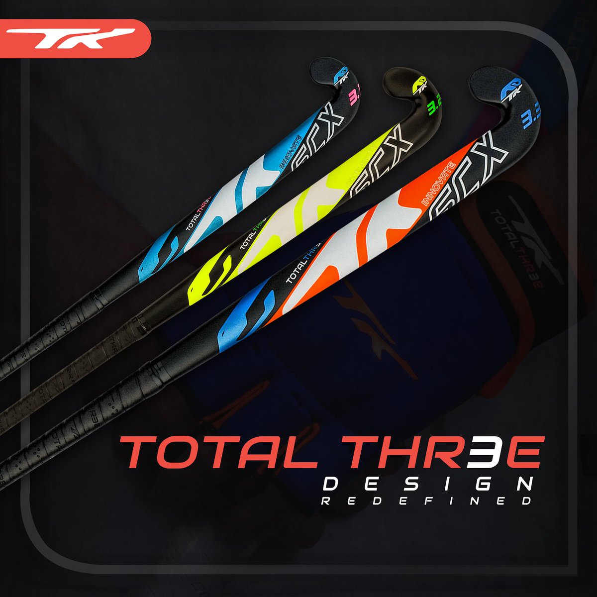 TKHockeyUK's tweet photo. Hungry for design? Total Three. Design. Redefined. #TotalThree #Design https://t.co/2NytHI7ySY