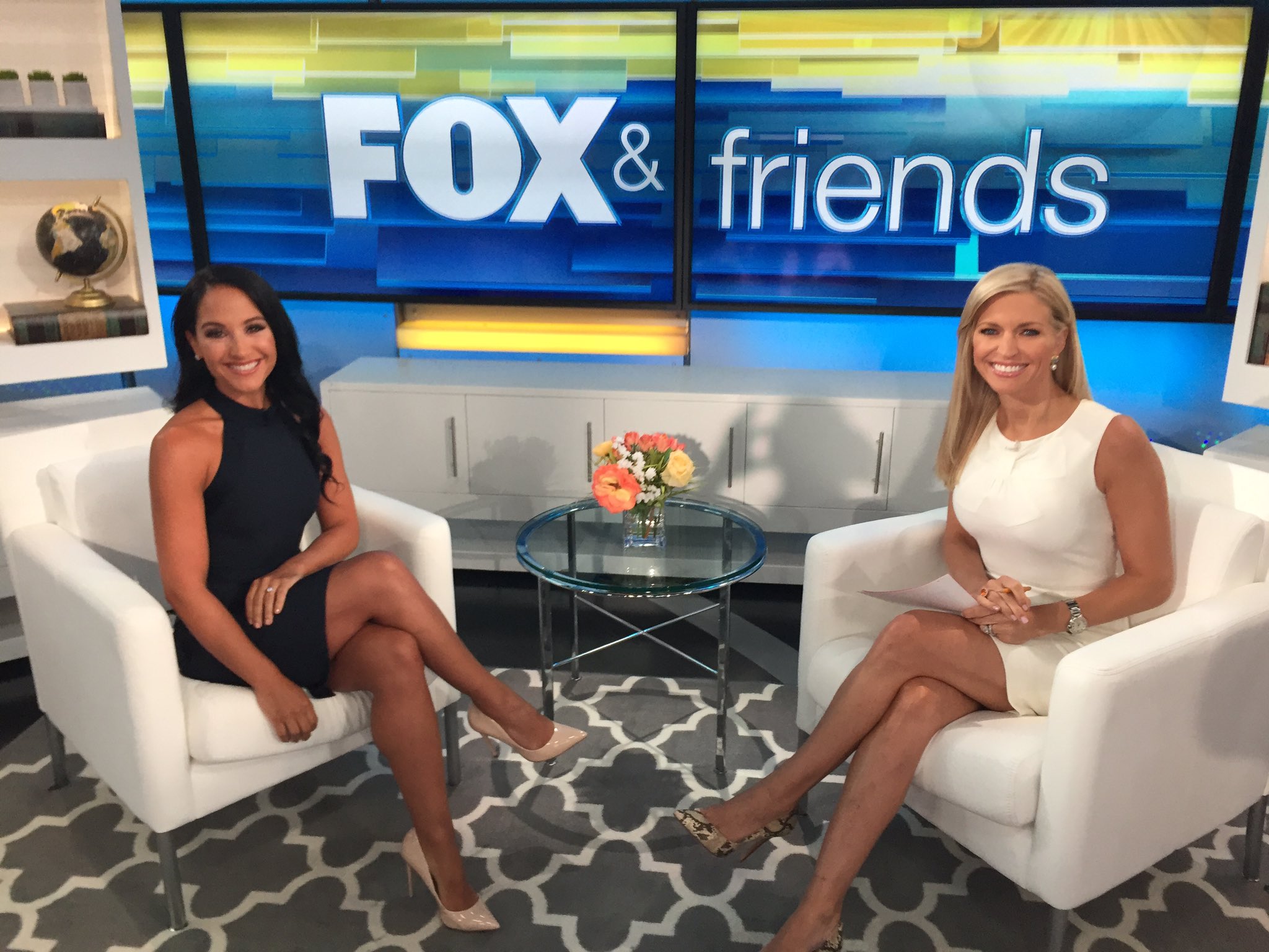 Emily Compagno on X: "Always a great conversation & time with  @ainsleyearhardt @foxandfriends @FoxNews! 💗 https://t.co/bVH4XqVxyb" / X