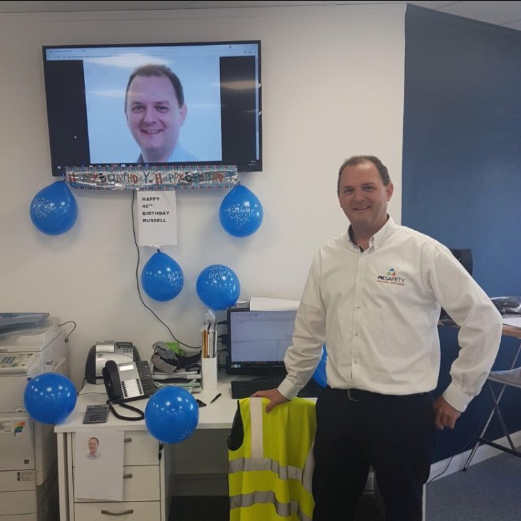 pksafetyuk's tweet photo. Happy Birthday to Russell our customer service manager 🎂🍰
##HappyBirthday https://t.co/U8pRA9drVT