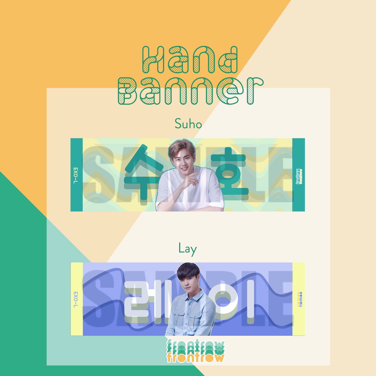 Frontrow On Twitter Exo Hand Banner Catalogue Exo Exol