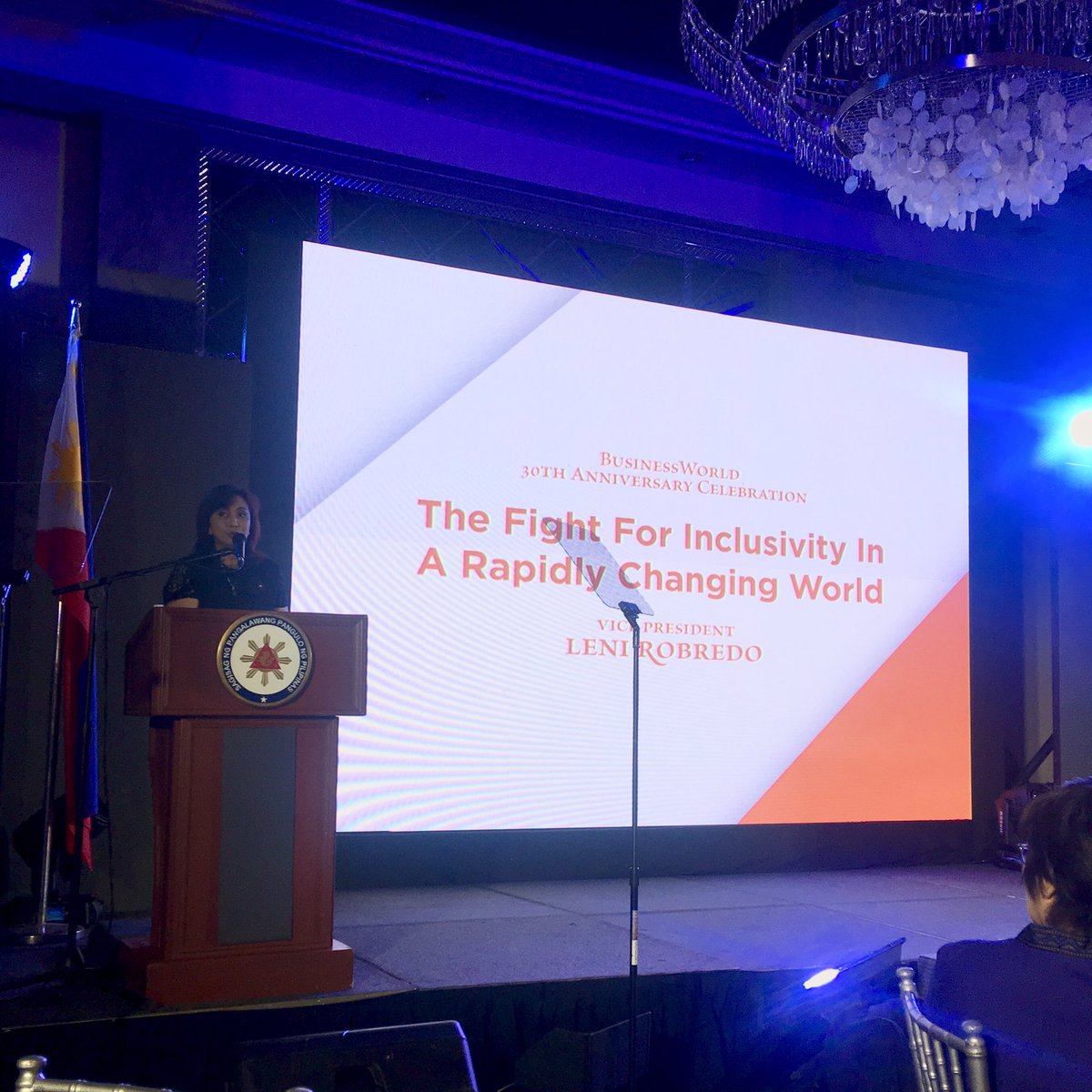 alealove's tweet photo. Vice President Maria Leni Robredo shares her message for BusinessWorld's 30th anniversary. @bworldph #BWat30 #BWREBORN https://t.co/OMlqAAOIR9