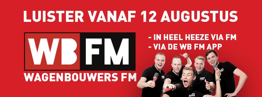 Brabantsedag's tweet photo. Luister naar @WagenbouwersFM vanaf zaterdag 12 augustus #luistertip https://t.co/Rm9Vjfdhzg